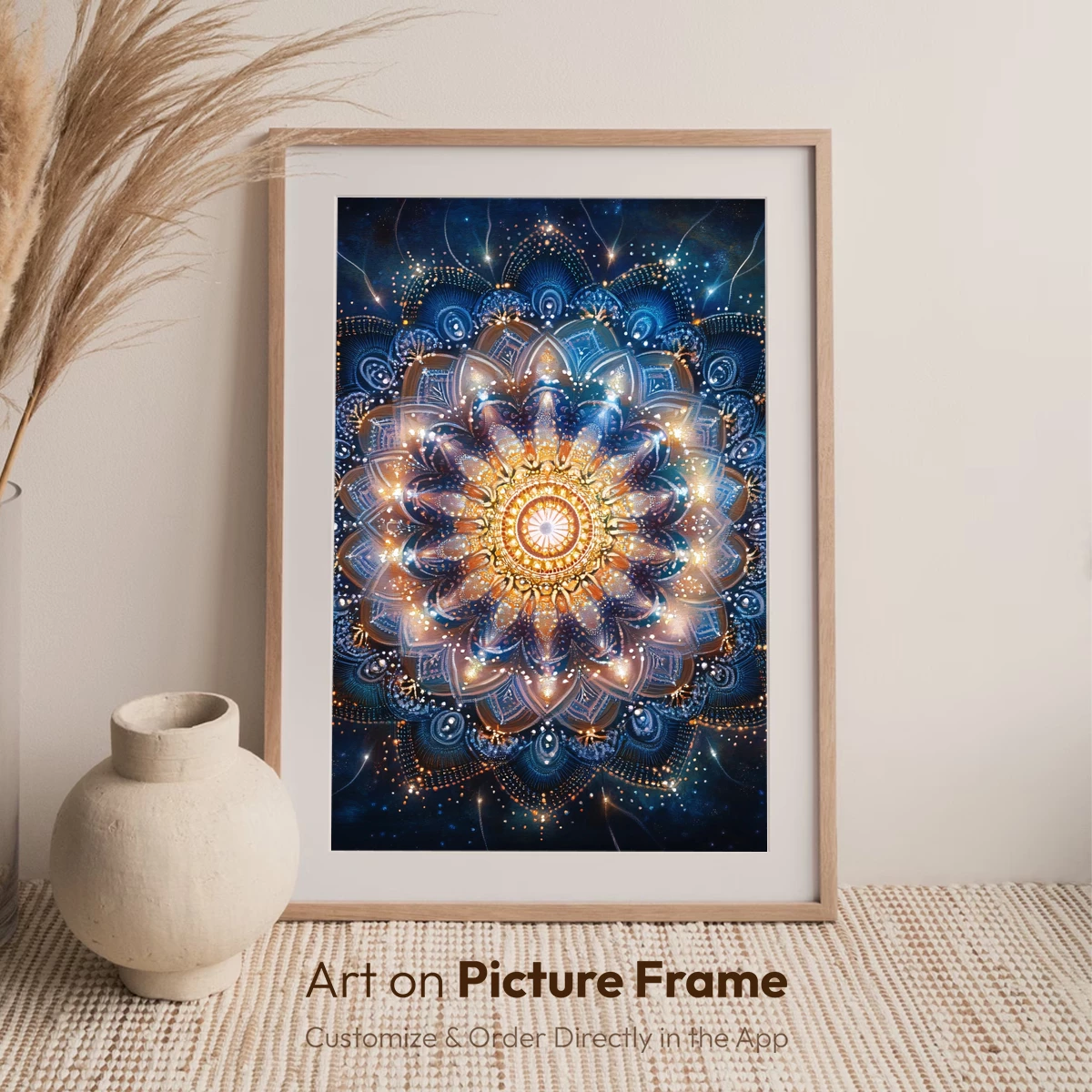 Cosmic Mandala: Celestial Harmony in Symmetry - Image 7