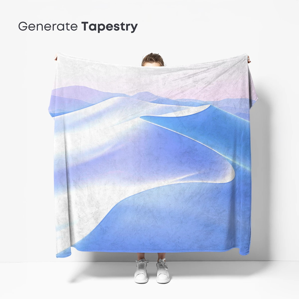 Ethereal Blue Dunes: A Serene Landscape Odyssey - Image 5