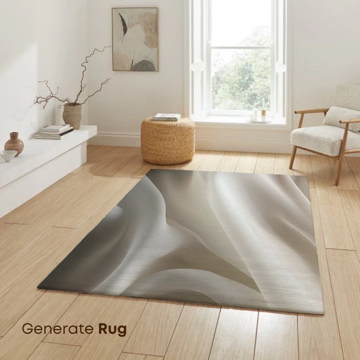 Elegant Silk Drapery: A Study in Softness and Light - Image 6