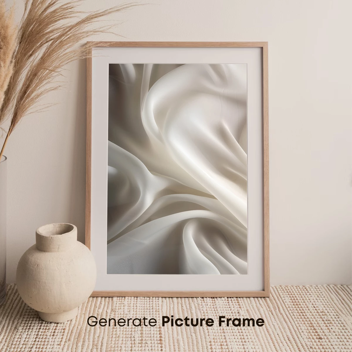 Elegant Silk Drapery: A Study in Softness and Light - Image 7