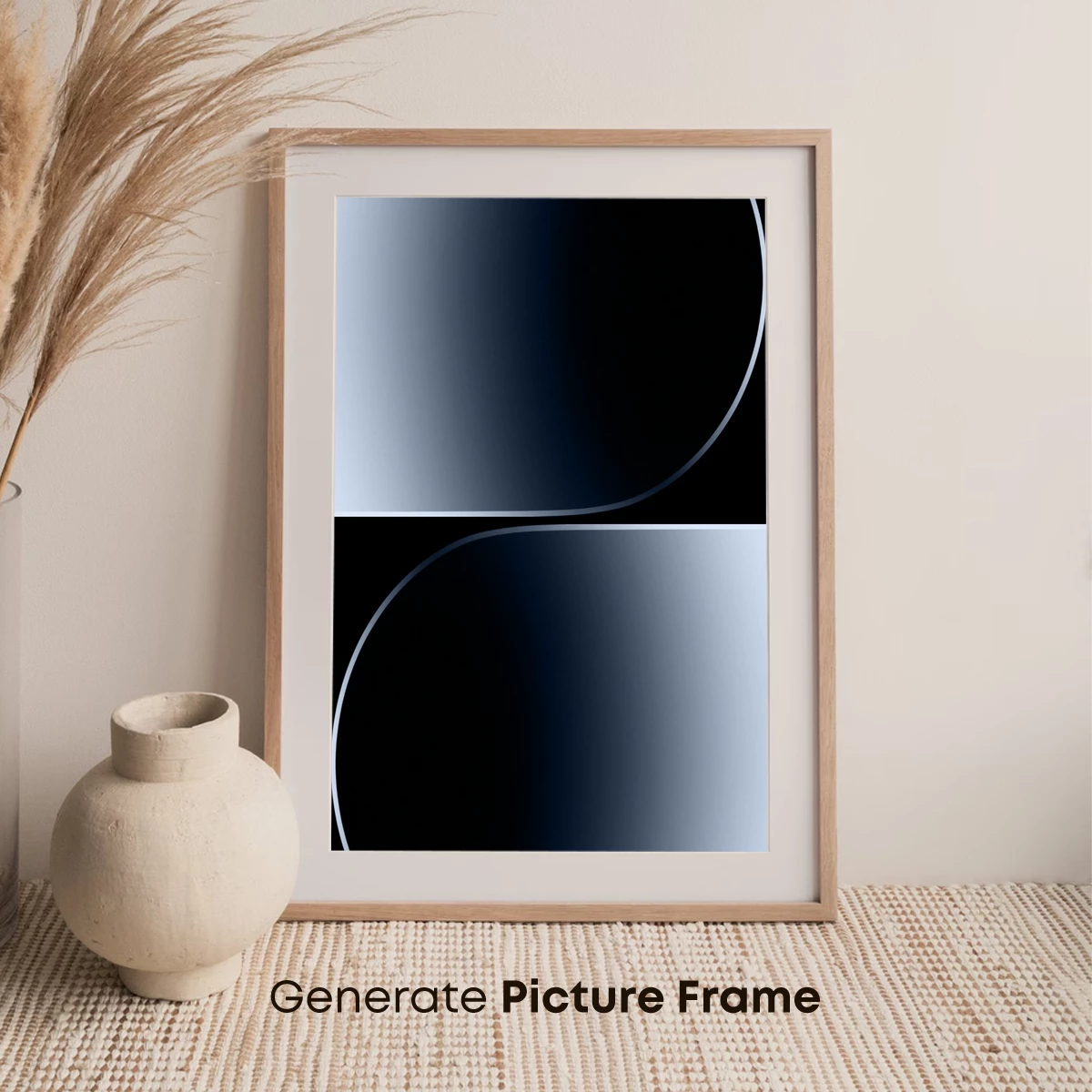 Eclipse of Light: Abstract Gradient Harmony - Image 7