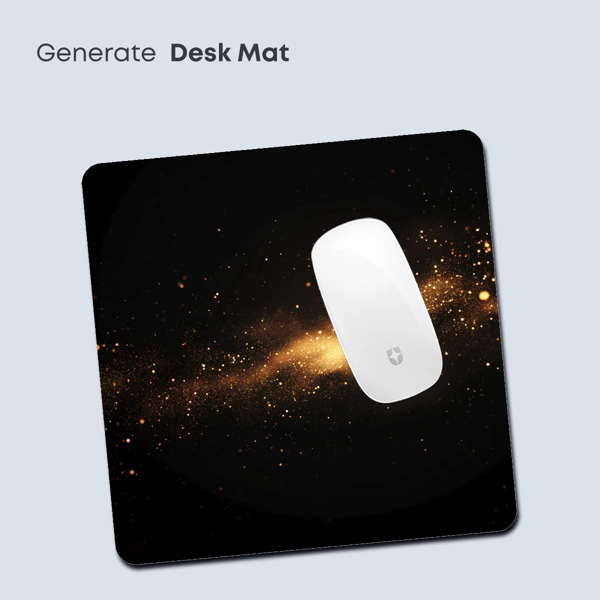 Golden Stardust Swirl: Elegance in Cosmic Chaos - Image 4