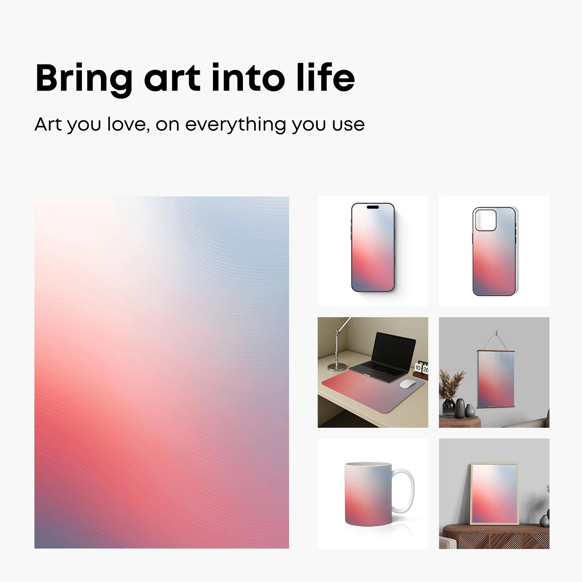 Gradient Ripple Symphony - Image 2