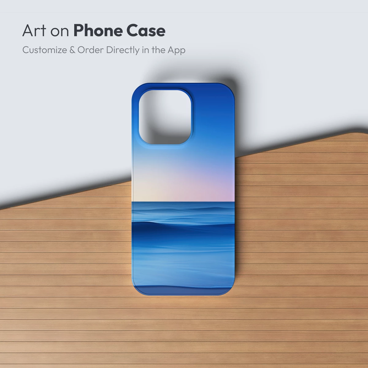 Eternal Blue Horizon: Serene Ocean Meets Sky - Image 3