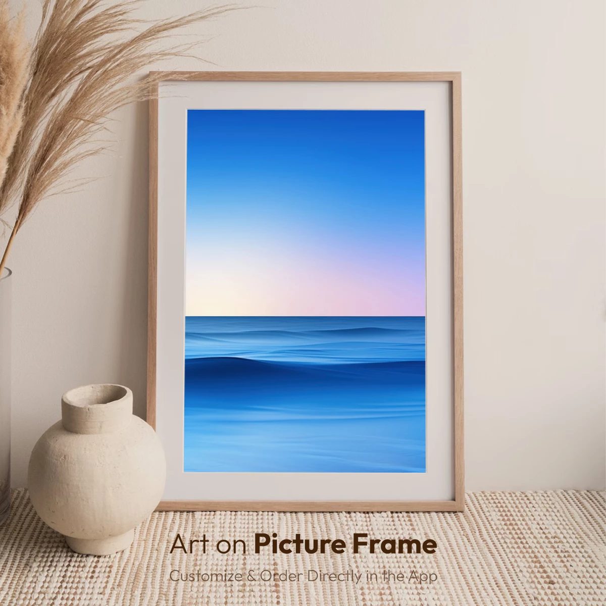 Eternal Blue Horizon: Serene Ocean Meets Sky - Image 7