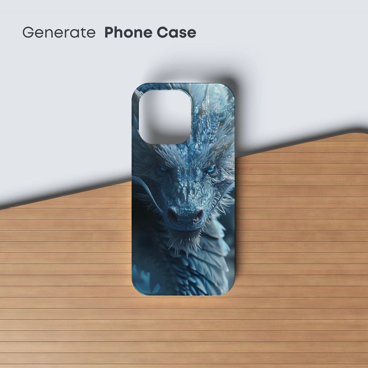 Ice Dragon's Gaze: Mythic Fantasy Art - Image 3