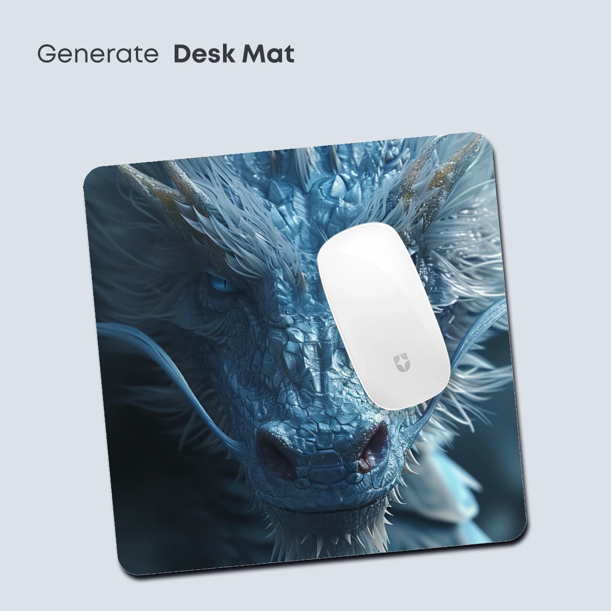 Ice Dragon's Gaze: Mythic Fantasy Art - Image 4