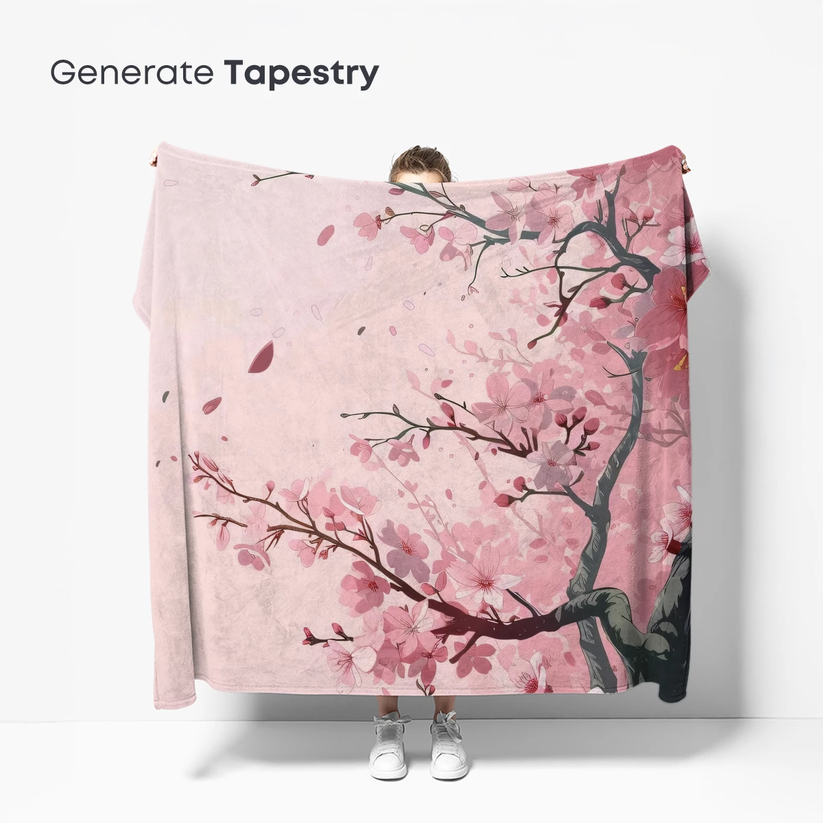 Blossom Whisper: Ethereal Cherry Blossoms in Bloom - Image 5