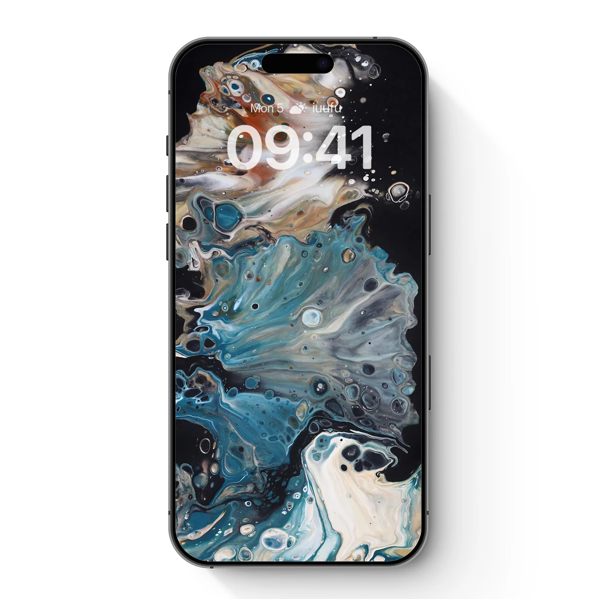 Fluid Dreamscape: Abstract Oceanic Flow