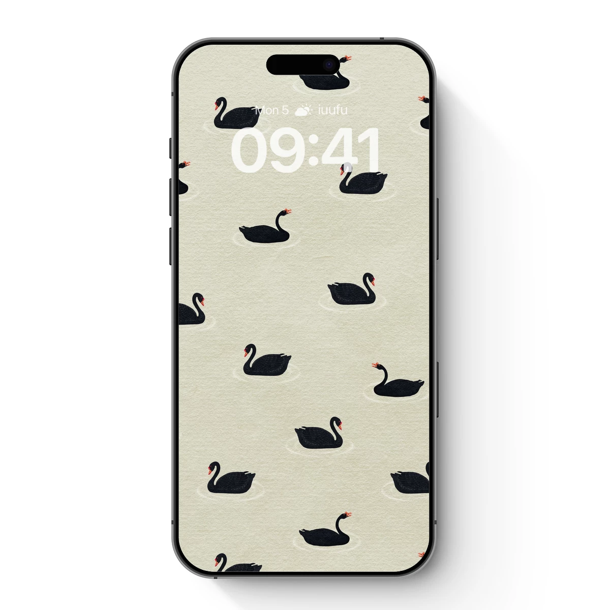 Elegant Black Swans: Serene Water Ballet