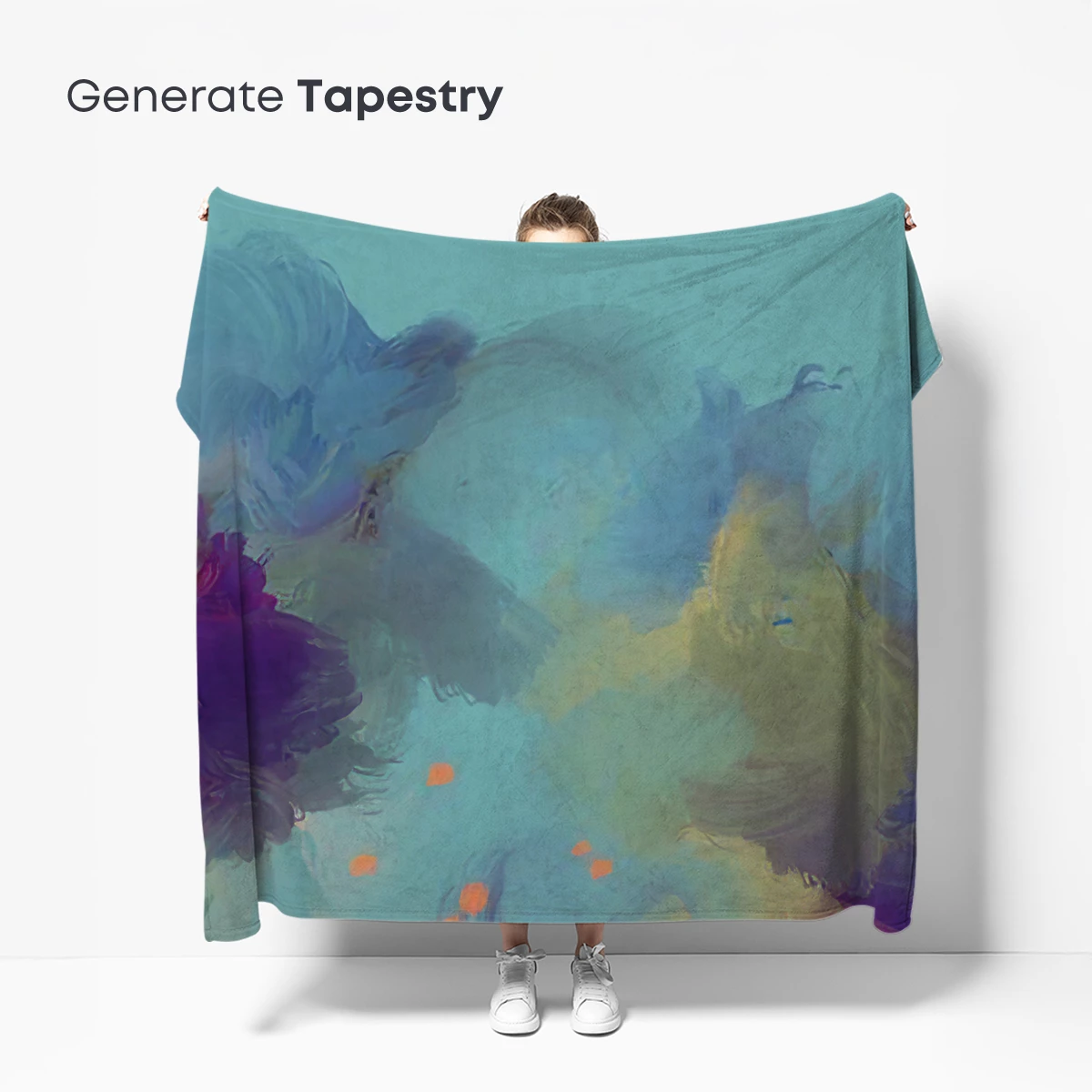 Abstract Brushstroke Symphony in Pastel Hues - Image 5