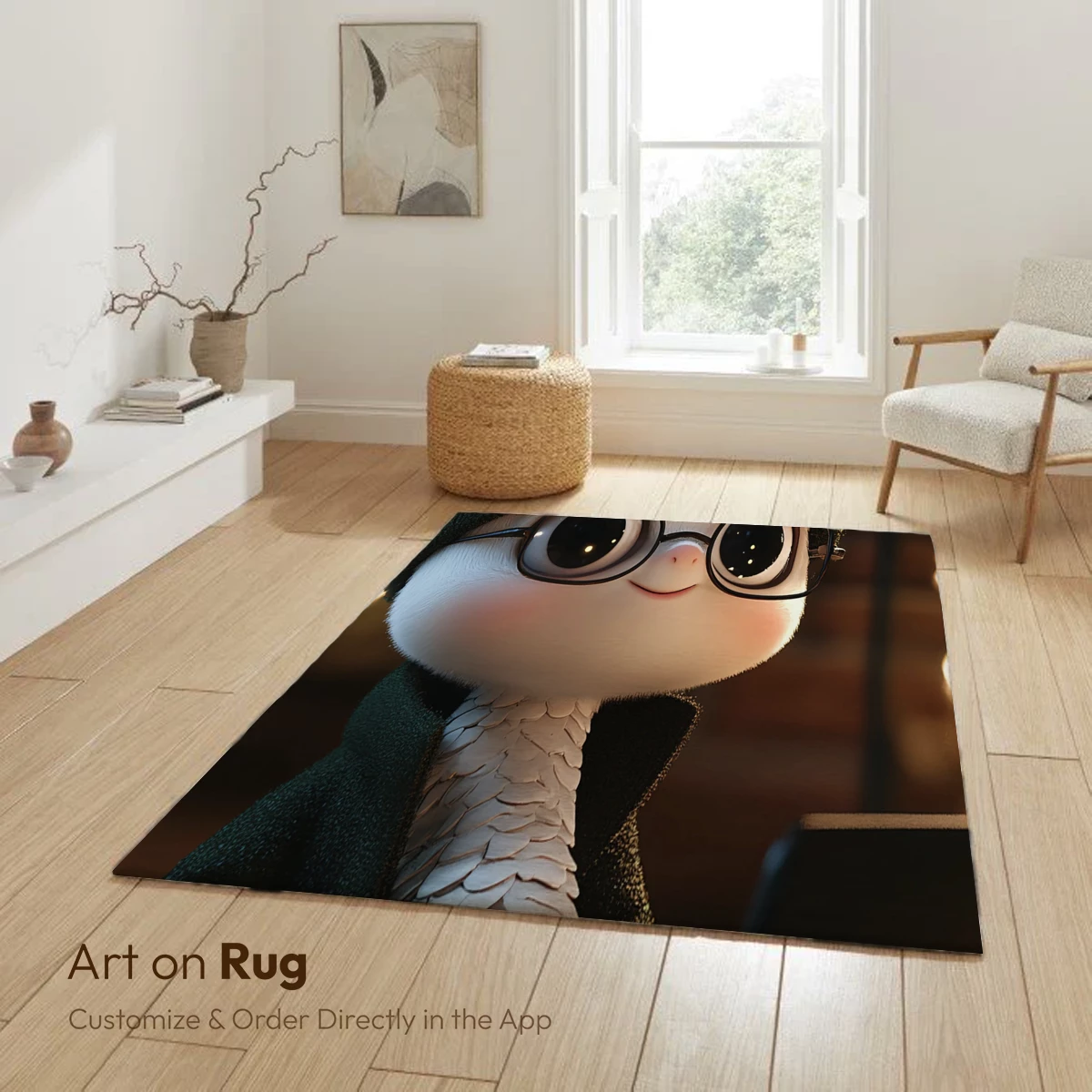 Snail Scholar in Cozy Knit: Digital Artistry - Image 6