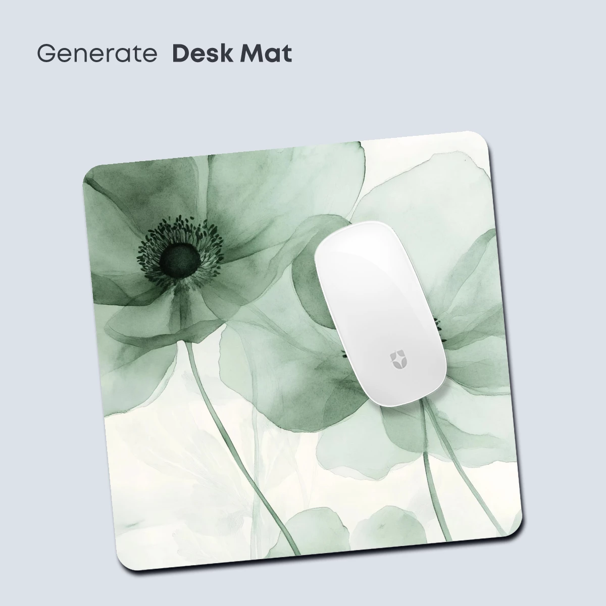 Ethereal Anemones: Monochromatic Floral Artistry - Image 4