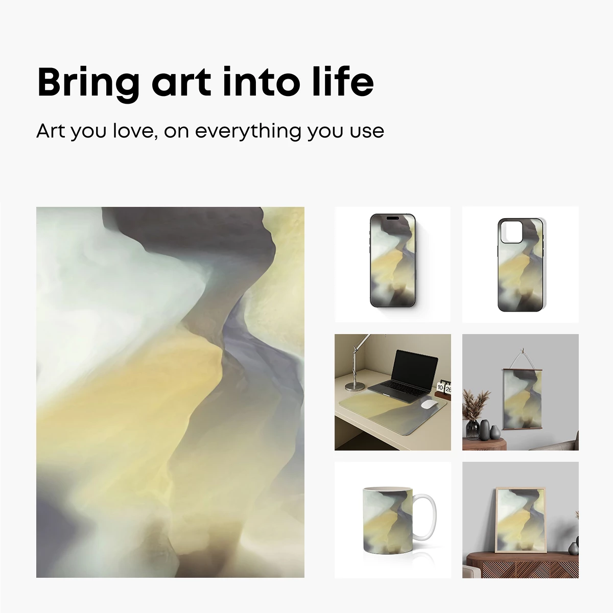 Ethereal Sand Dunes: A Desert Symphony - Image 2