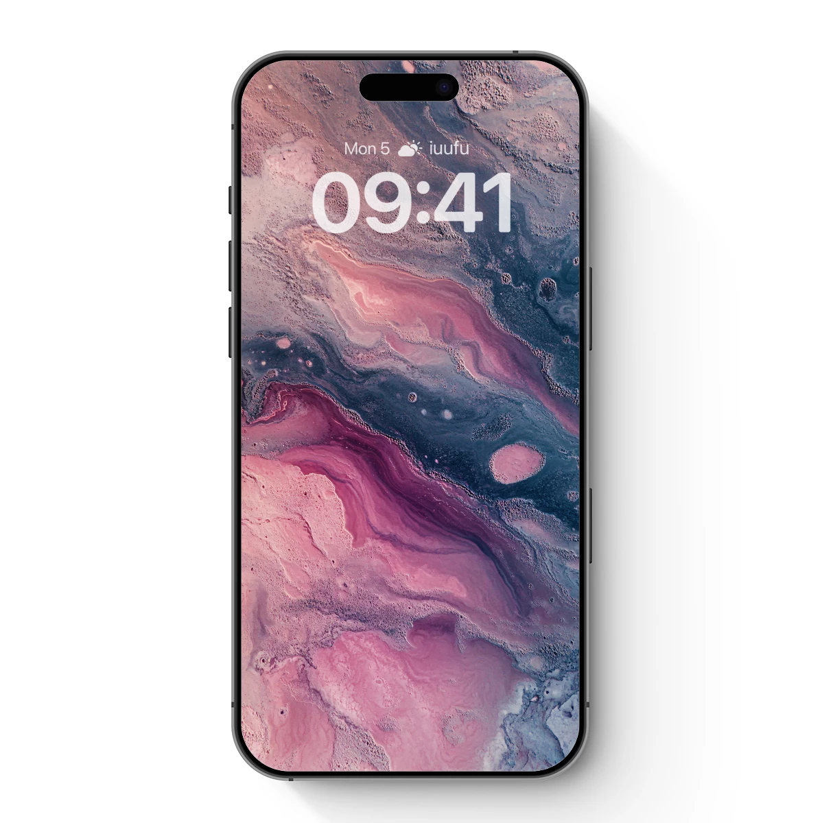 Cosmic Swirls in Pink and Blue