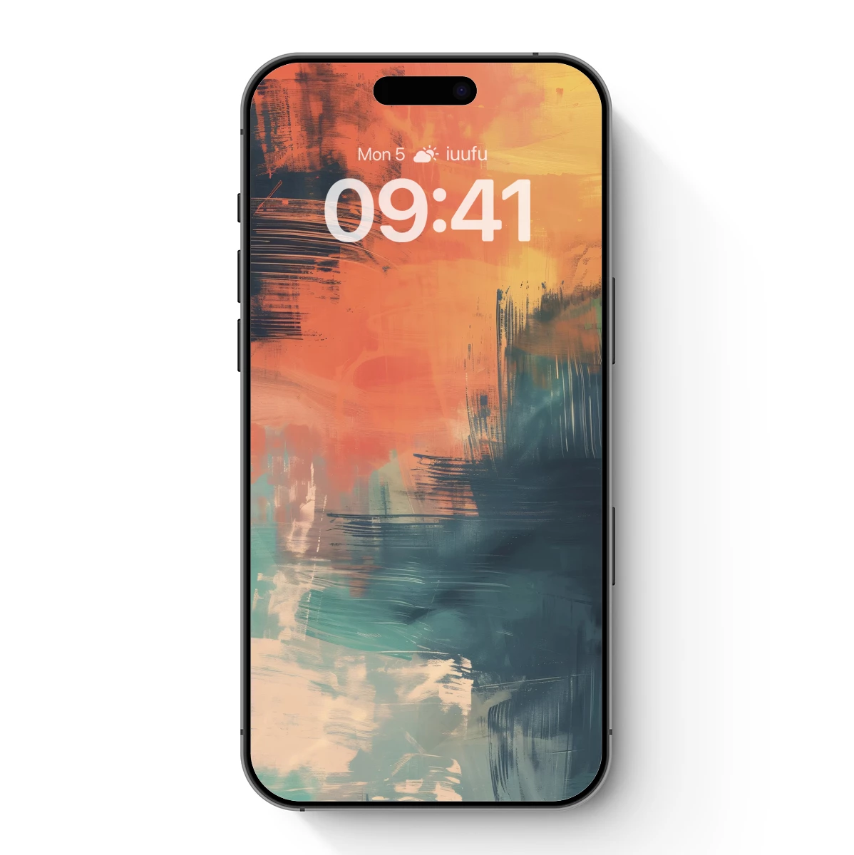 Abstract Brushstroke Symphony