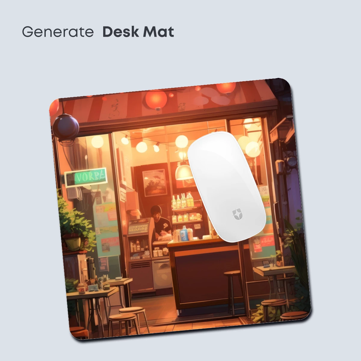 Cozy Cafe Glow: Urban Twilight Retreat - Image 4