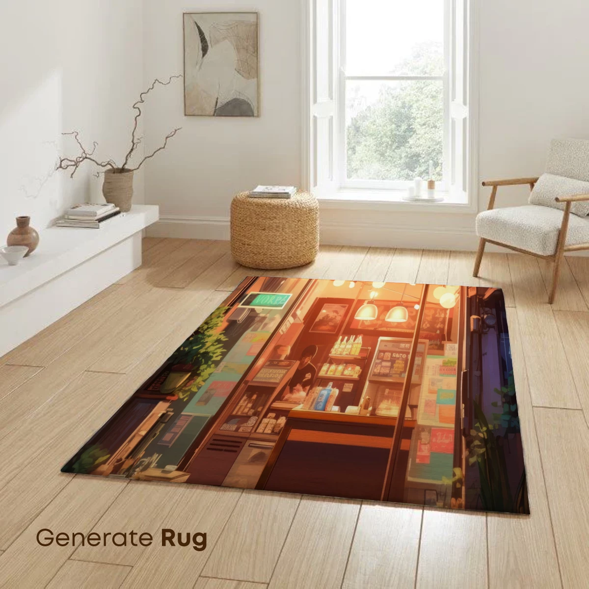 Cozy Cafe Glow: Urban Twilight Retreat - Image 6