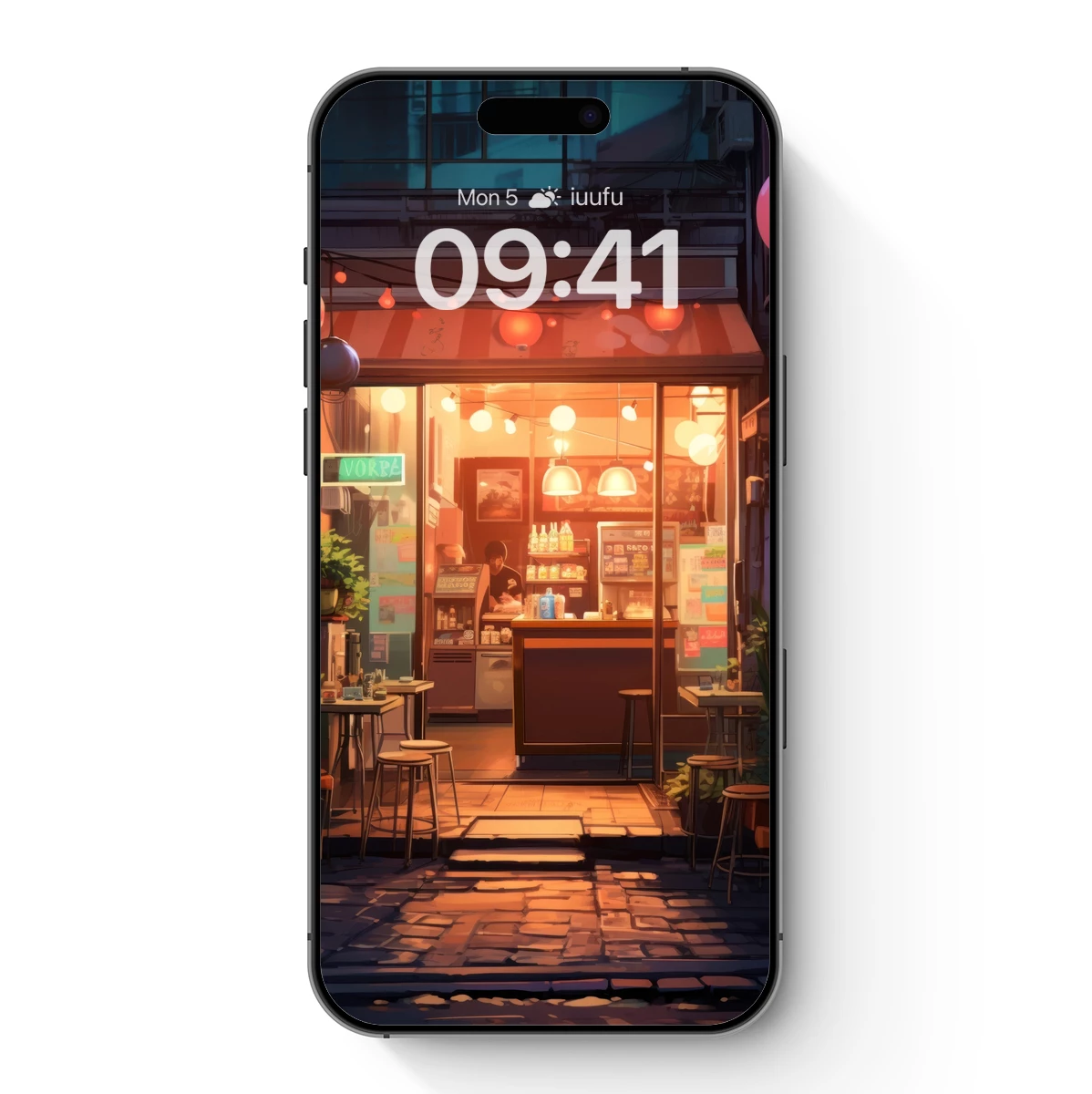 Cozy Cafe Glow: Urban Twilight Retreat Cozy Cafe Glow: Urban Twilight Retreat