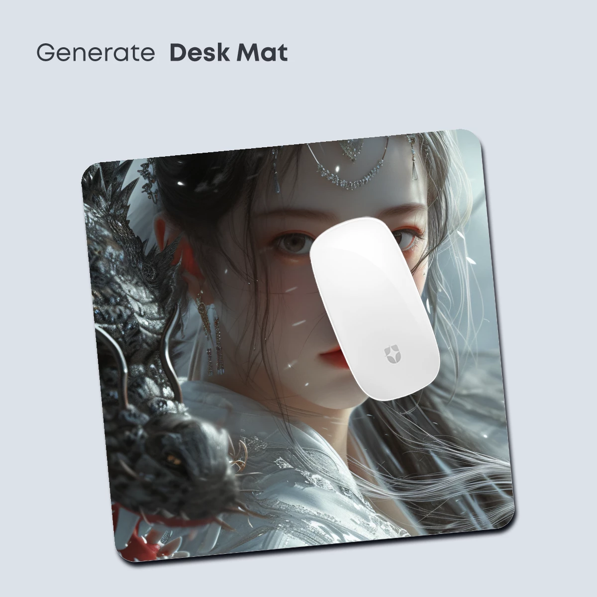 Ethereal Dragon Empress: Mythic Fantasy Artistry - Image 4