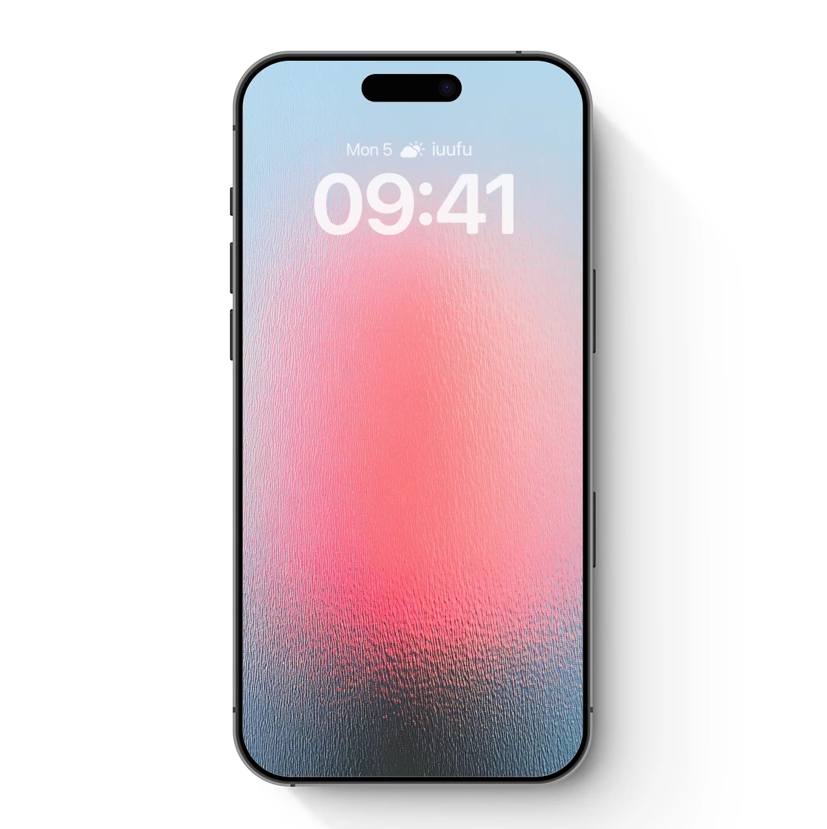 Frosted Glass Pink Hue: Ethereal Light Play