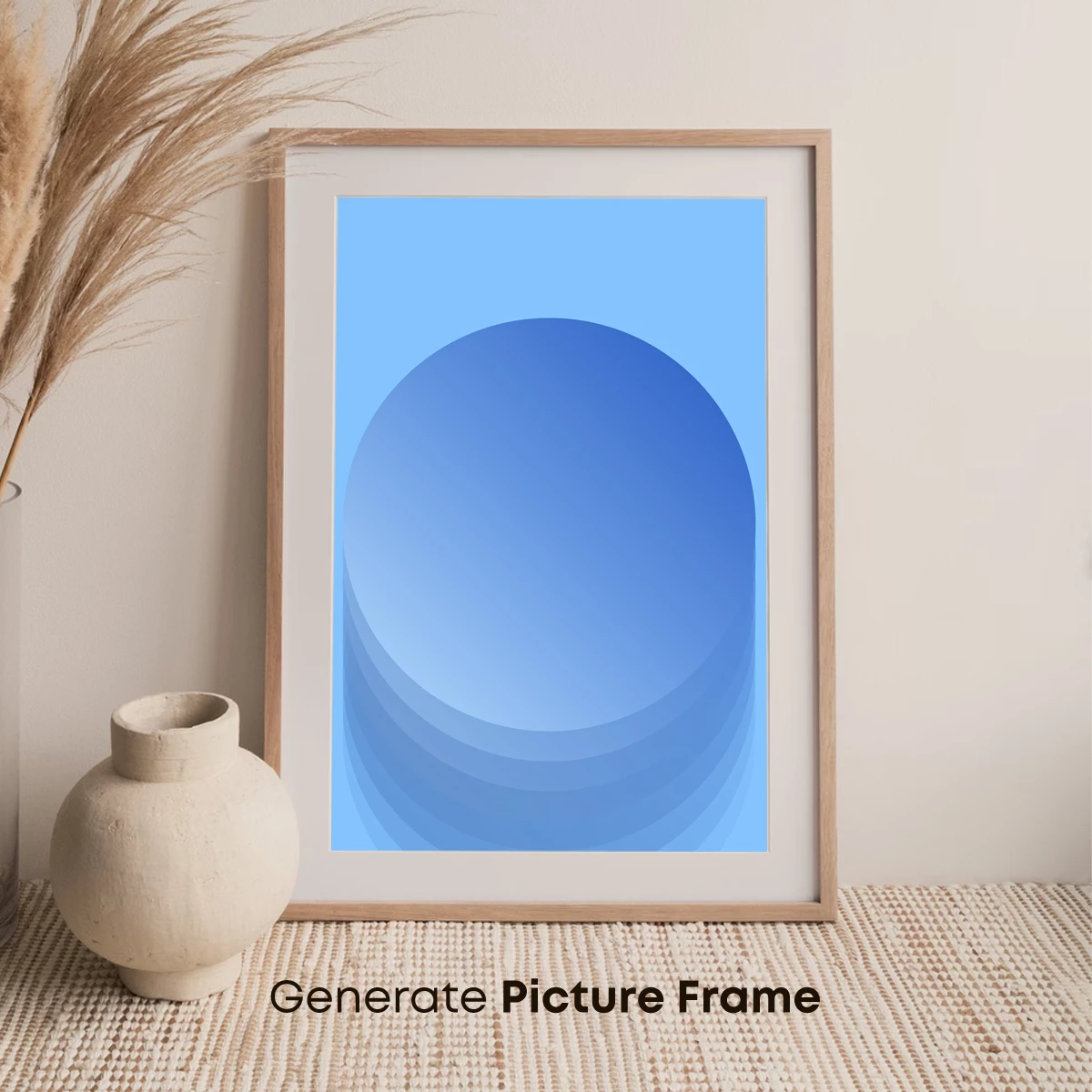 Gradient Blue Spheres: A Study in Depth and Harmony - Image 7
