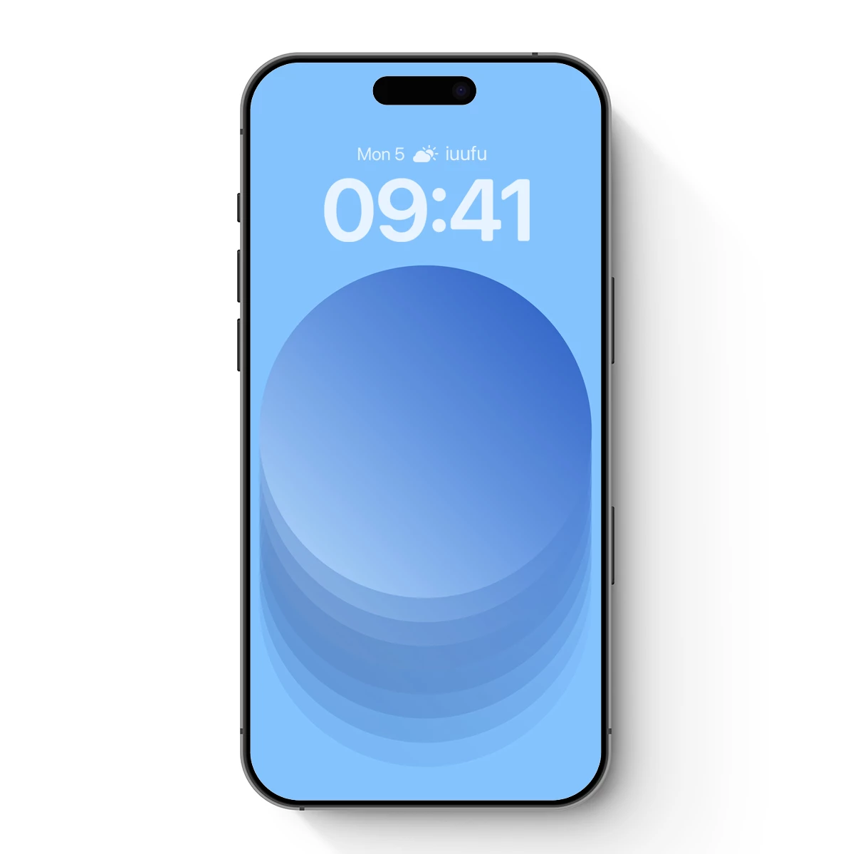 Gradient Blue Spheres: A Study in Depth and Harmony