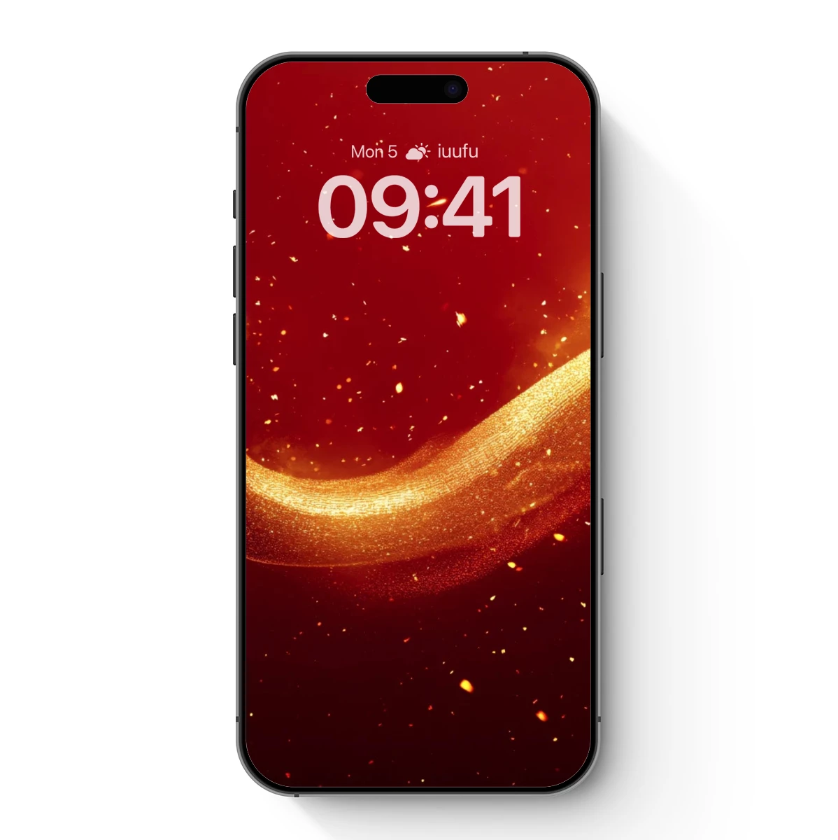 Golden Serpent in Ember Glow