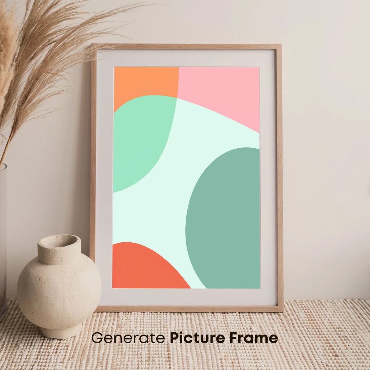 Abstract Color Fusion: Modern Art Harmony - Image 7