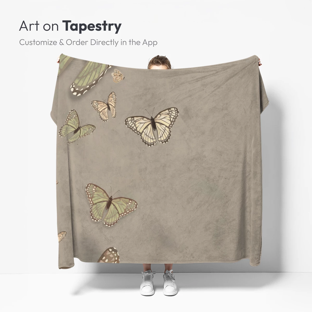 Ethereal Butterfly Dance: Vintage-Inspired Flight - Image 5