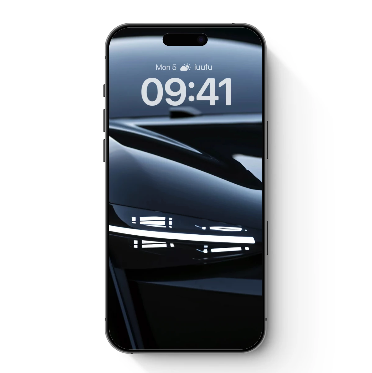 Futuristic Black Elegance: Sleek Car Design