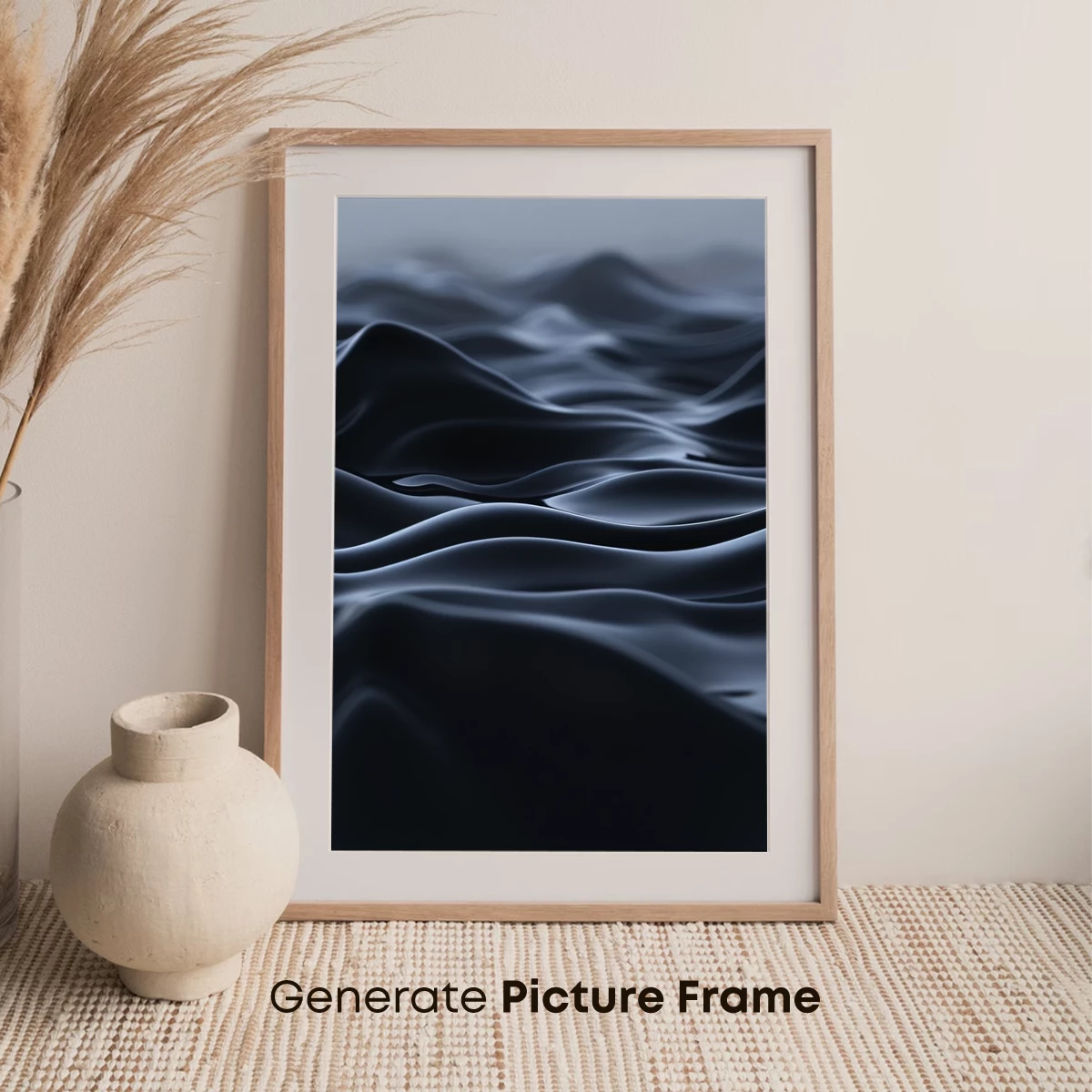 Ethereal Midnight Waves: A Symphony of Shadows - Image 7