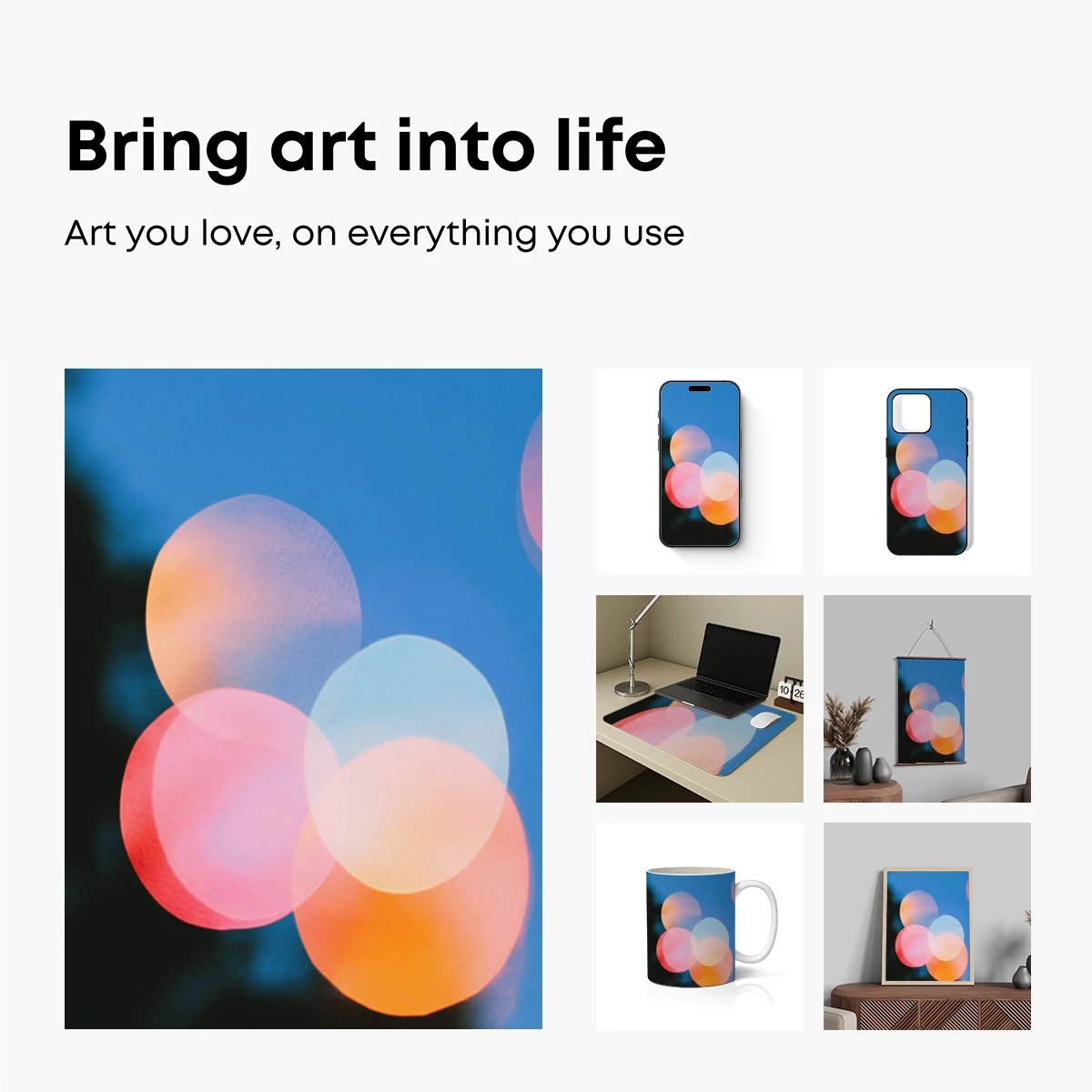 Bokeh Bliss: Ethereal Light Circles - Image 2