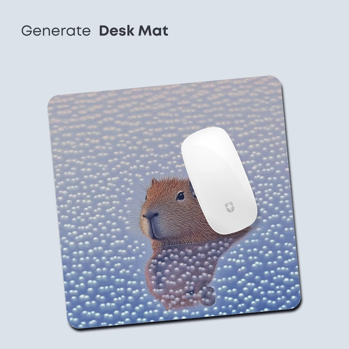 Capybara in Serene Waters: Reflective Calm - Image 4