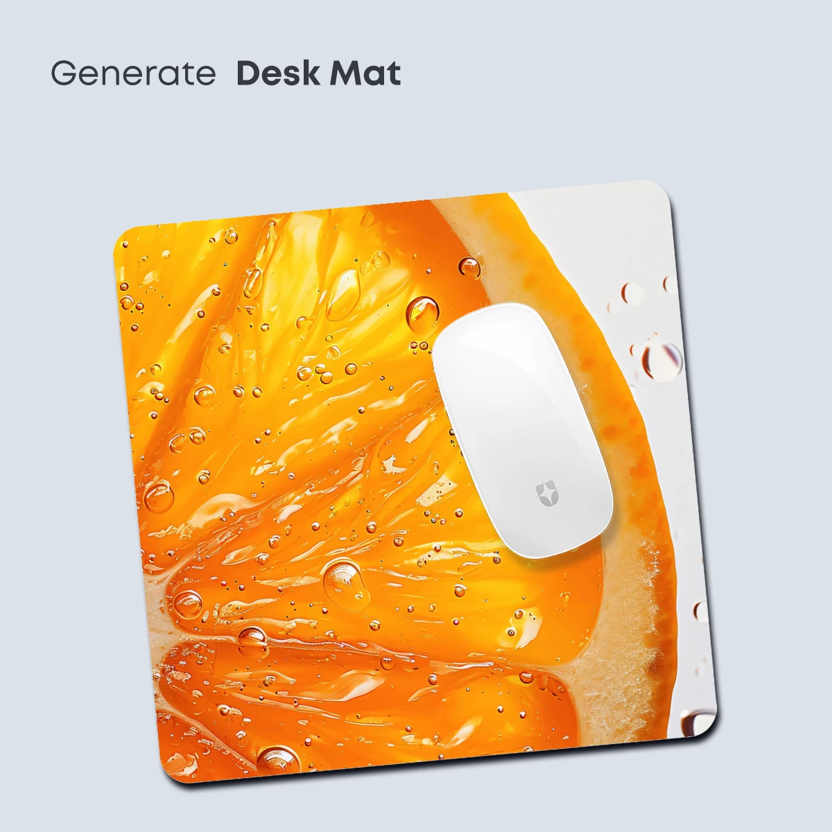 Citrus Symphony: Dew-Drenched Orange Slice - Image 4