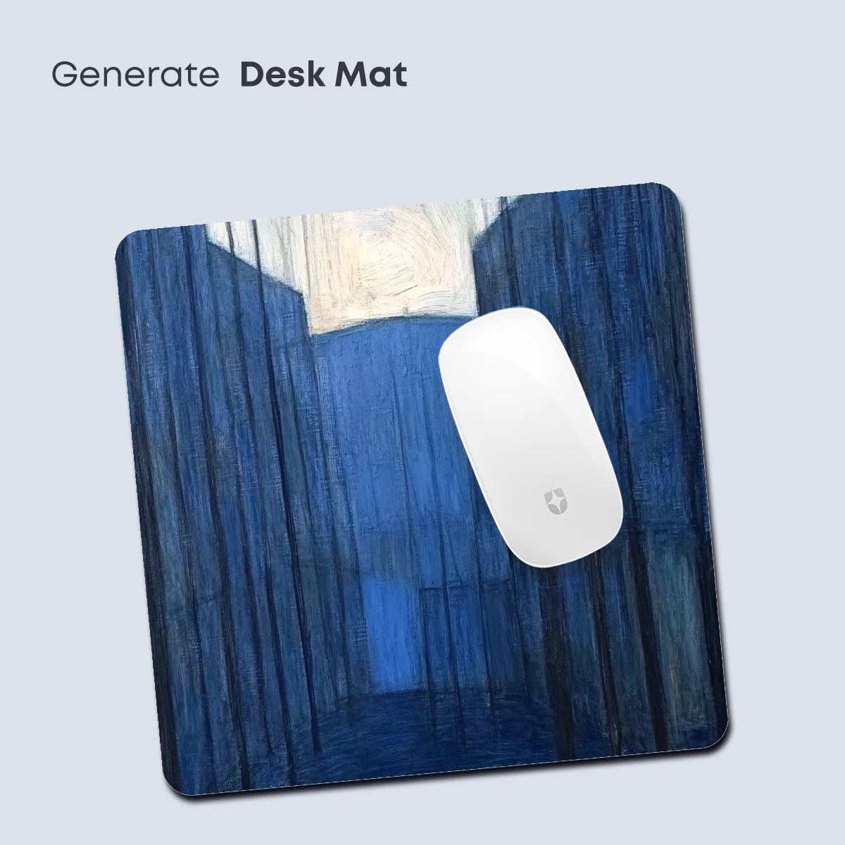 Blue Twilight Forest: A Monochromatic Odyssey - Image 4