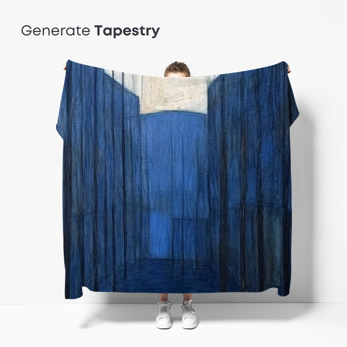 Blue Twilight Forest: A Monochromatic Odyssey - Image 5