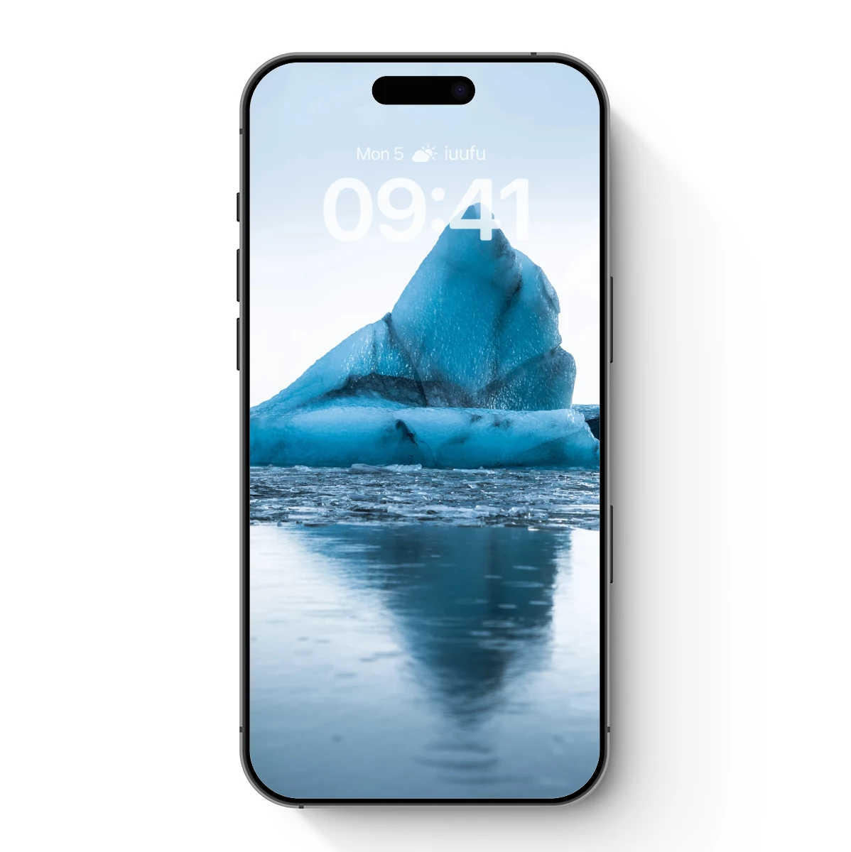 Azure Iceberg Reflection: Serene Arctic Elegance