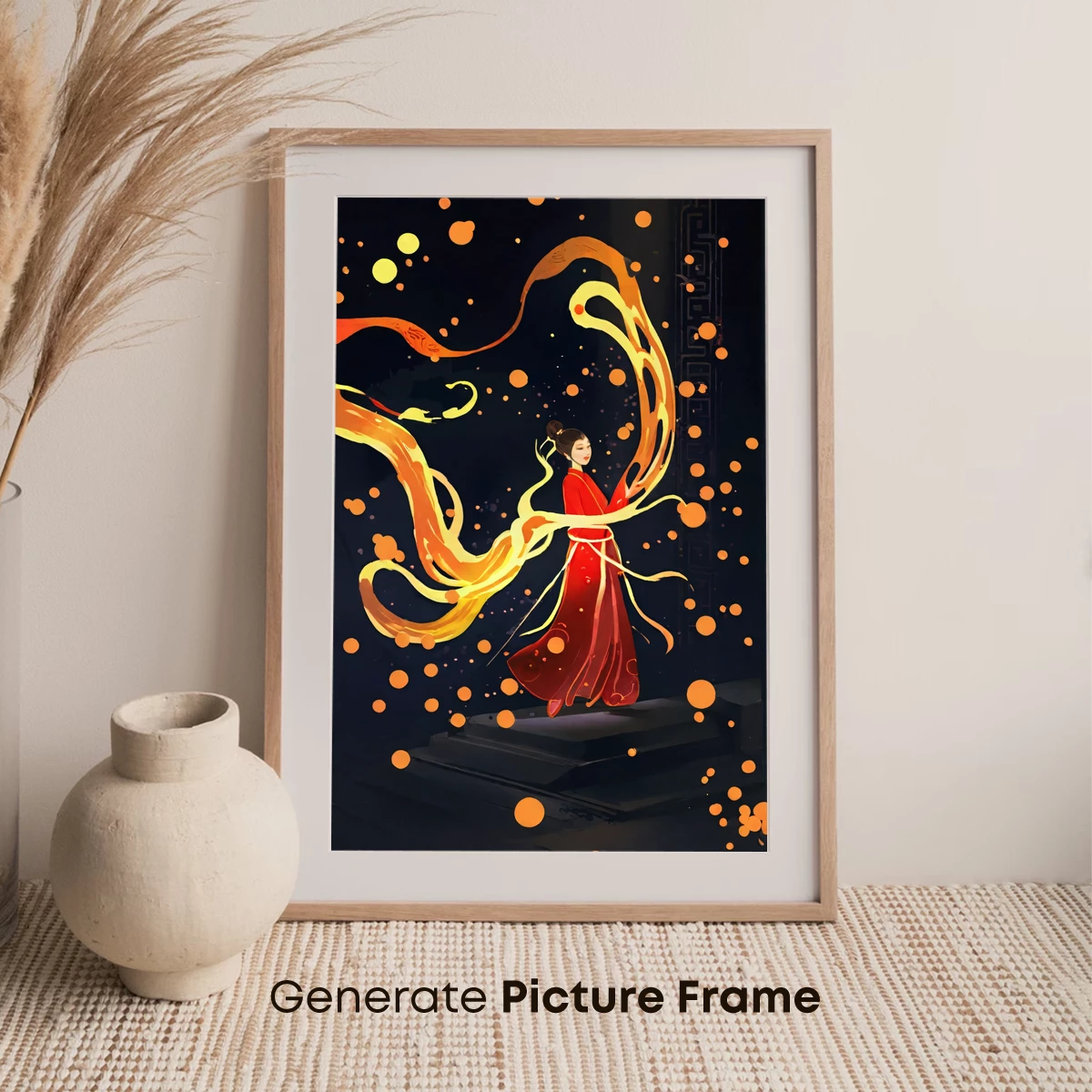 Ethereal Phoenix Embrace: A Fusion of Myth and Artistry - Image 7