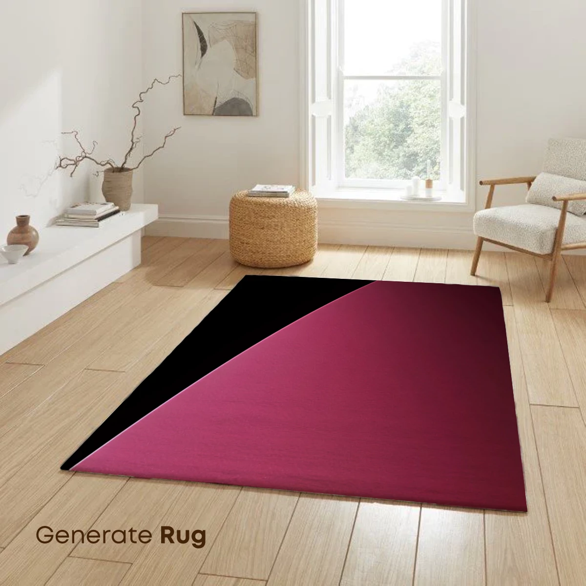 Eclipse of Crimson: Minimalist Planet Slice - Image 6