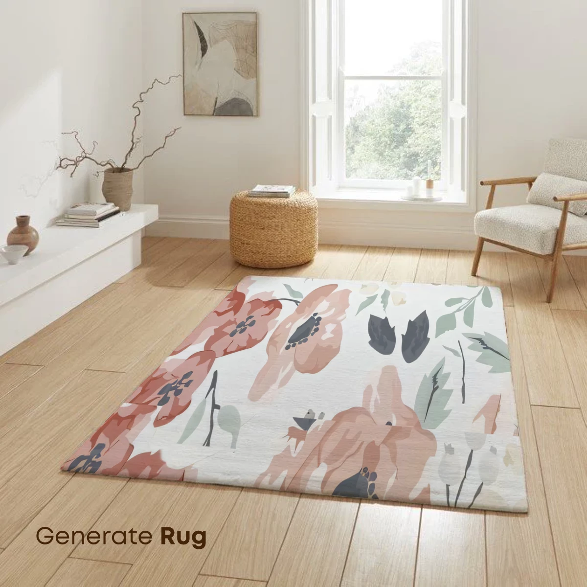 Blush Blossoms in Watercolor Harmony - Image 6