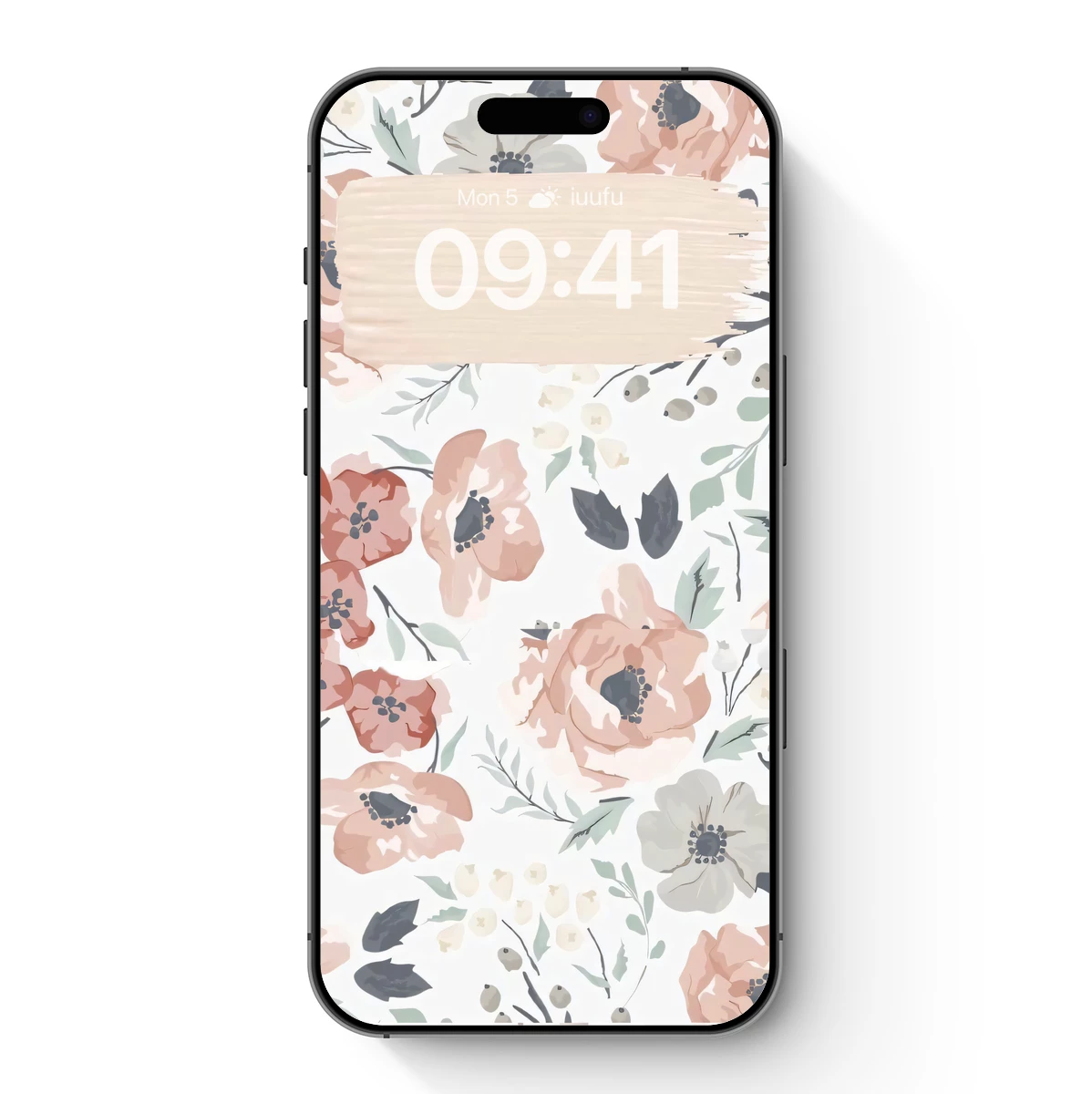 Blush Blossoms in Watercolor Harmony