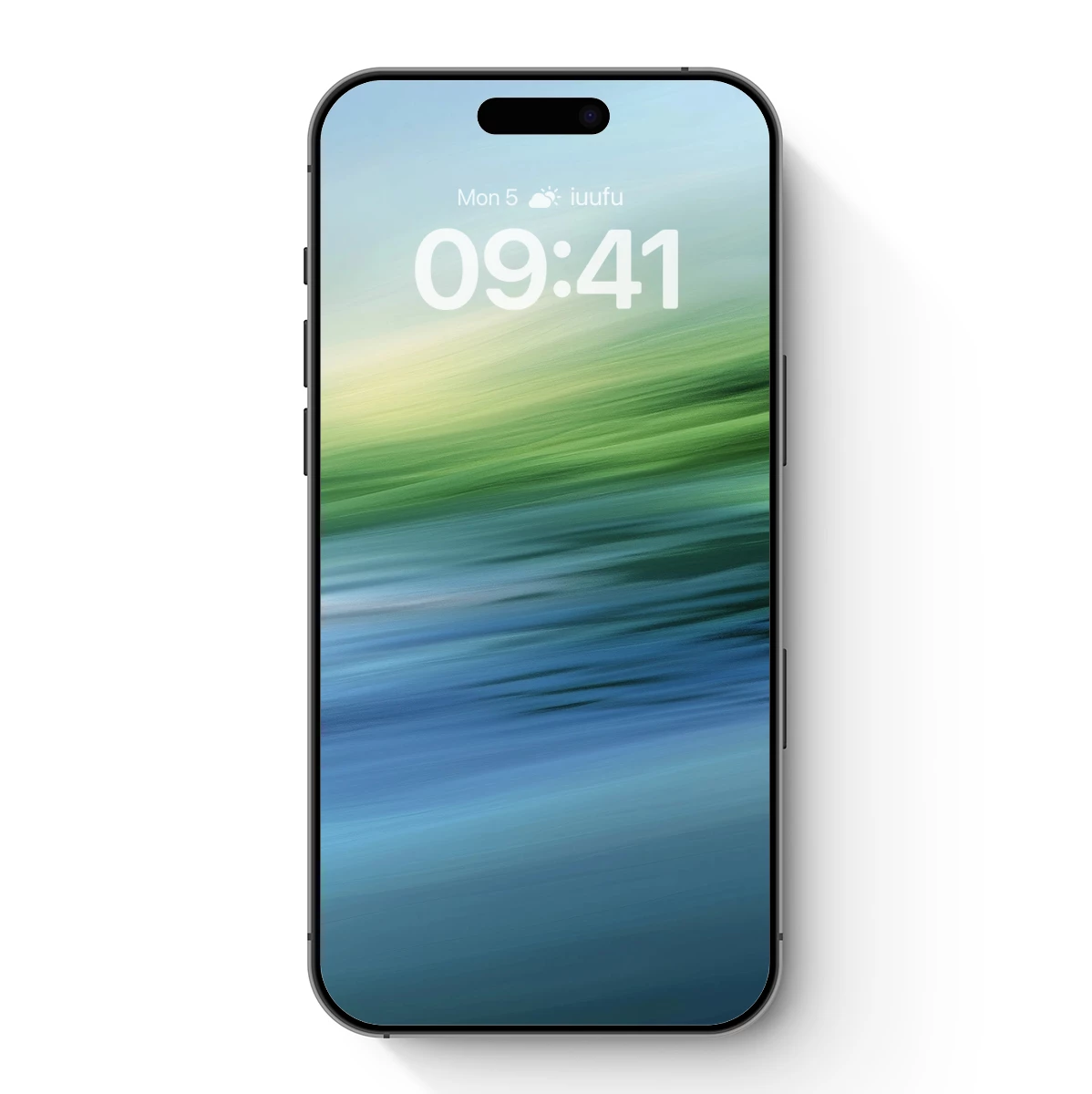 Blurred Horizon: Abstract Nature Flow