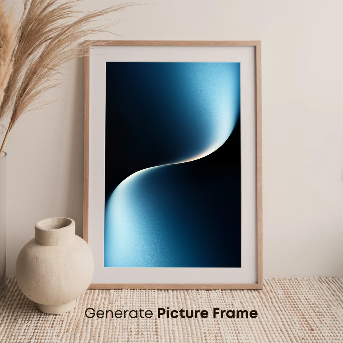 Ethereal Blue Curves: A Digital Odyssey - Image 7