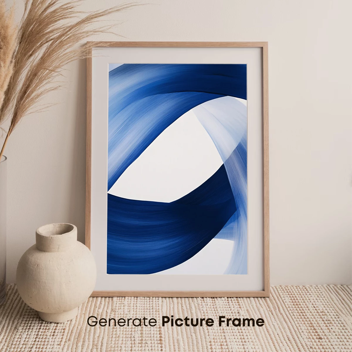 Ethereal Blue Ribbons: A Dance of Flow and Form - Image 7
