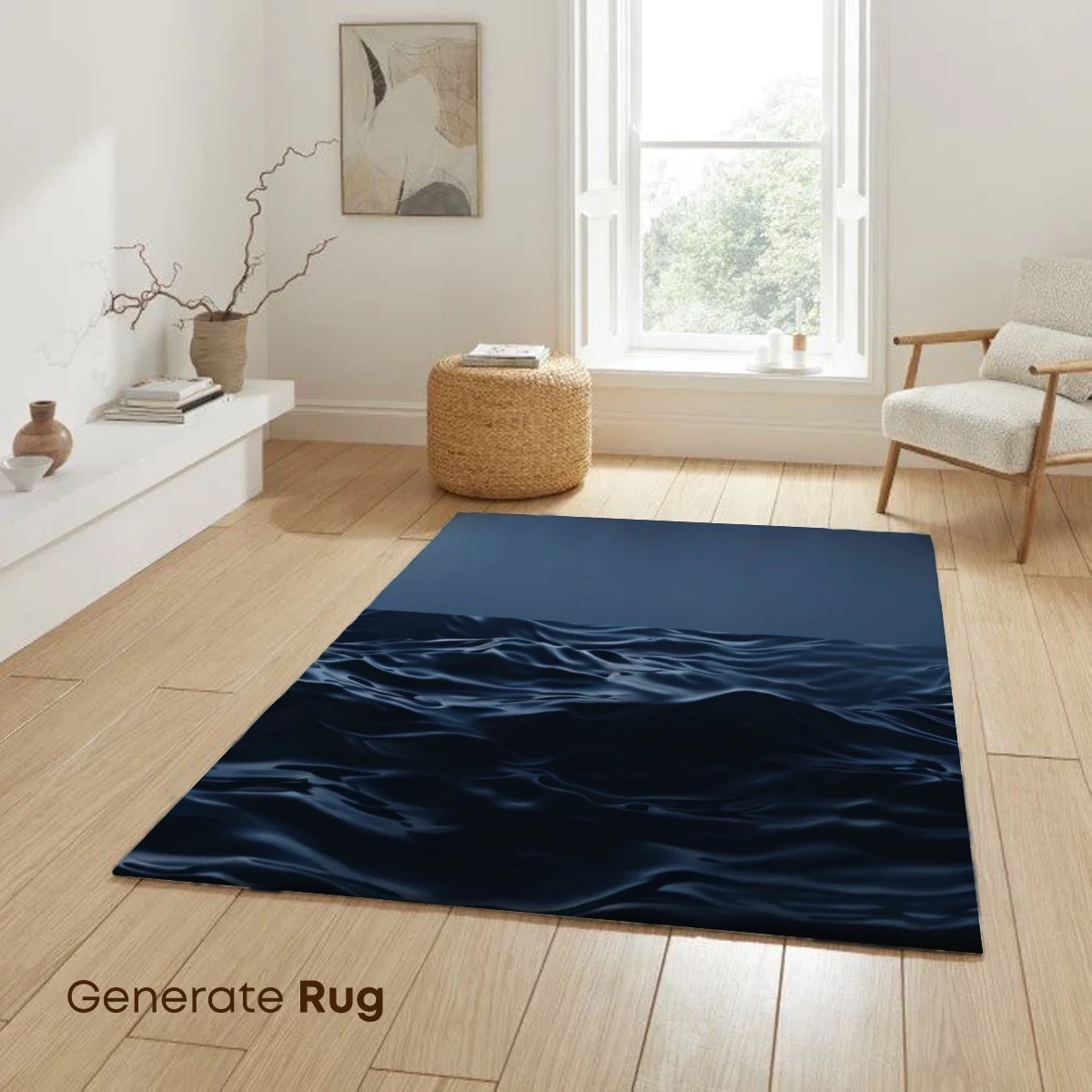 Eternal Twilight Sea: A Dark, Calm Horizon - Image 6