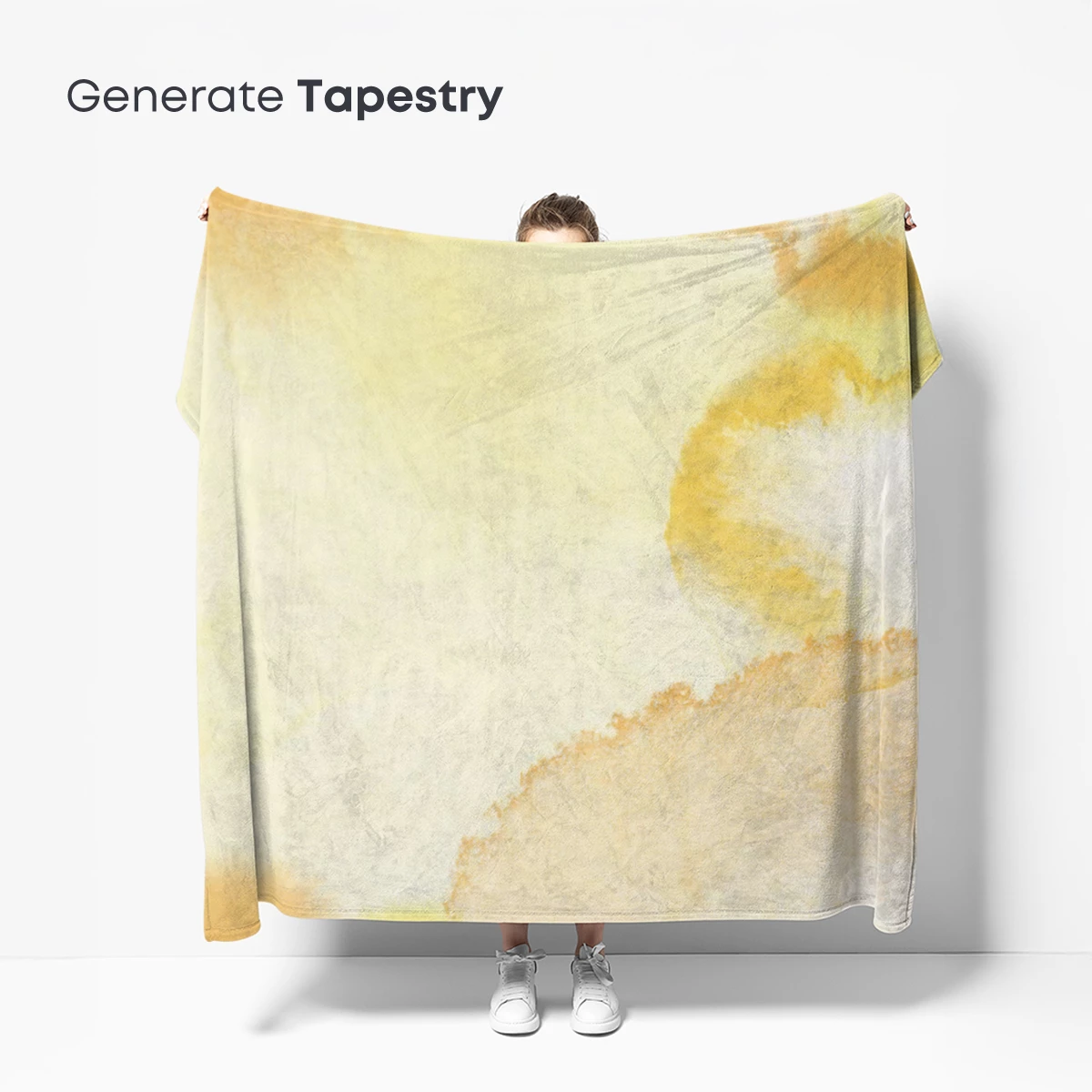 Golden Watercolor Whispers - Image 5