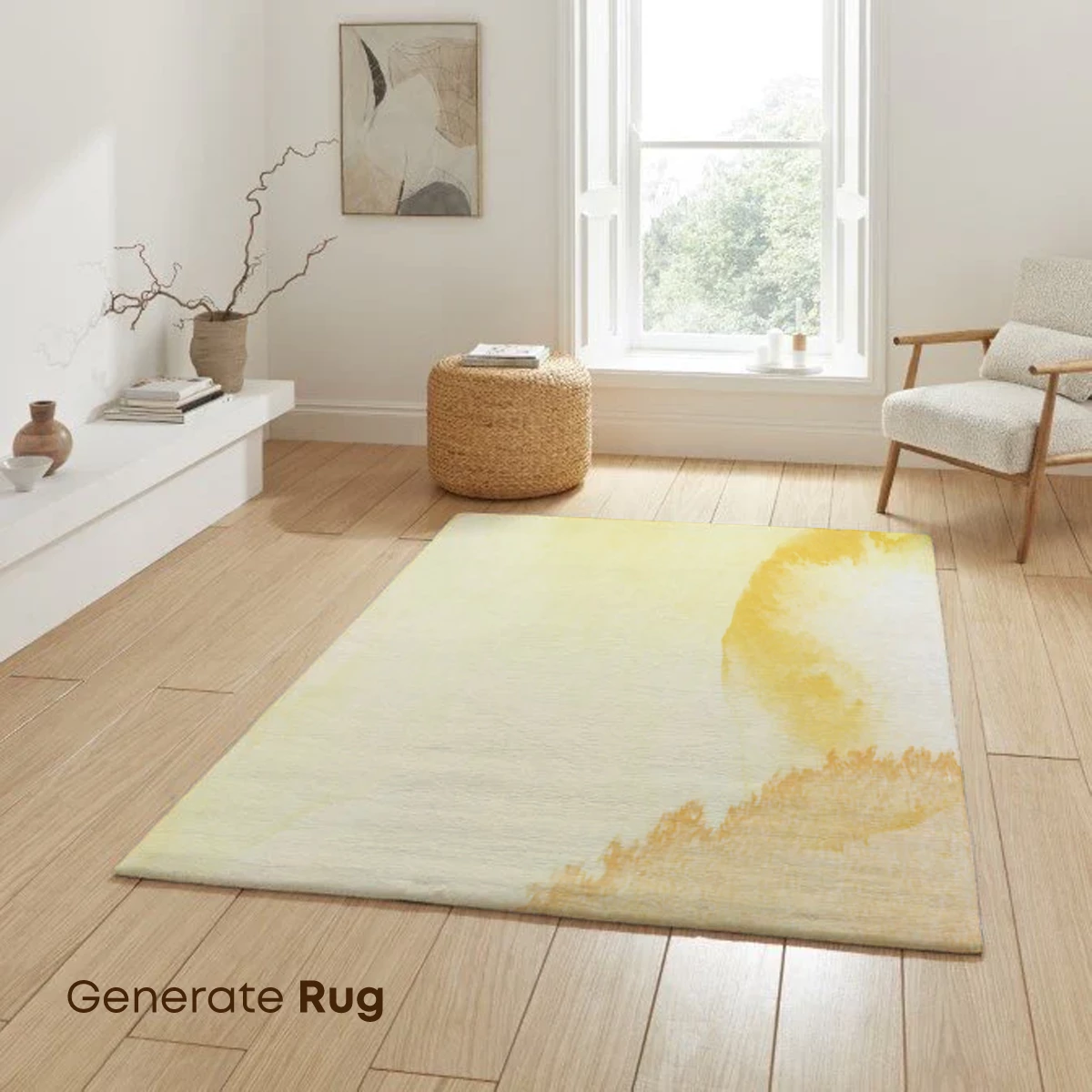 Golden Watercolor Whispers - Image 6