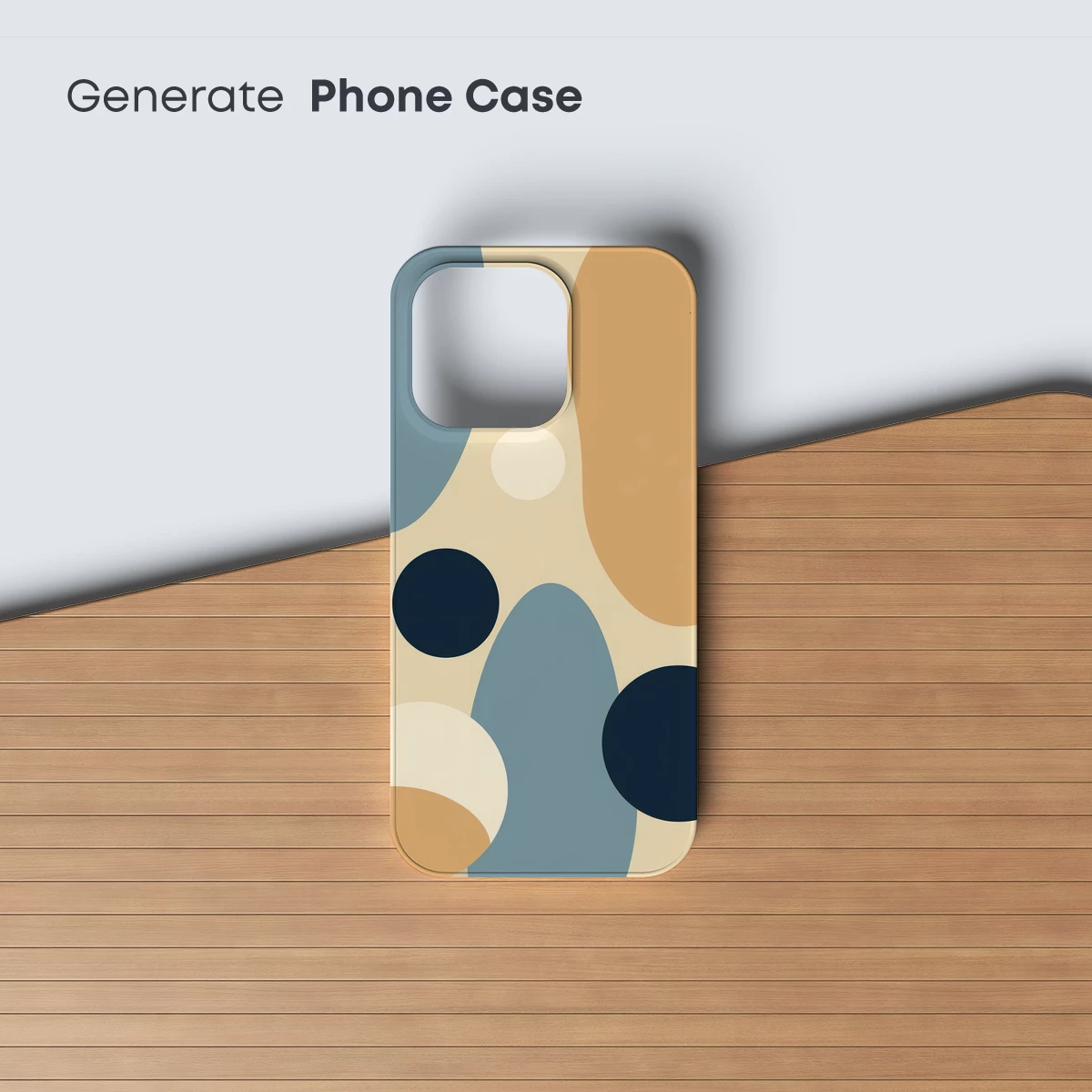 Abstract Harmony: Geometric Elegance in Soft Tones - Image 3