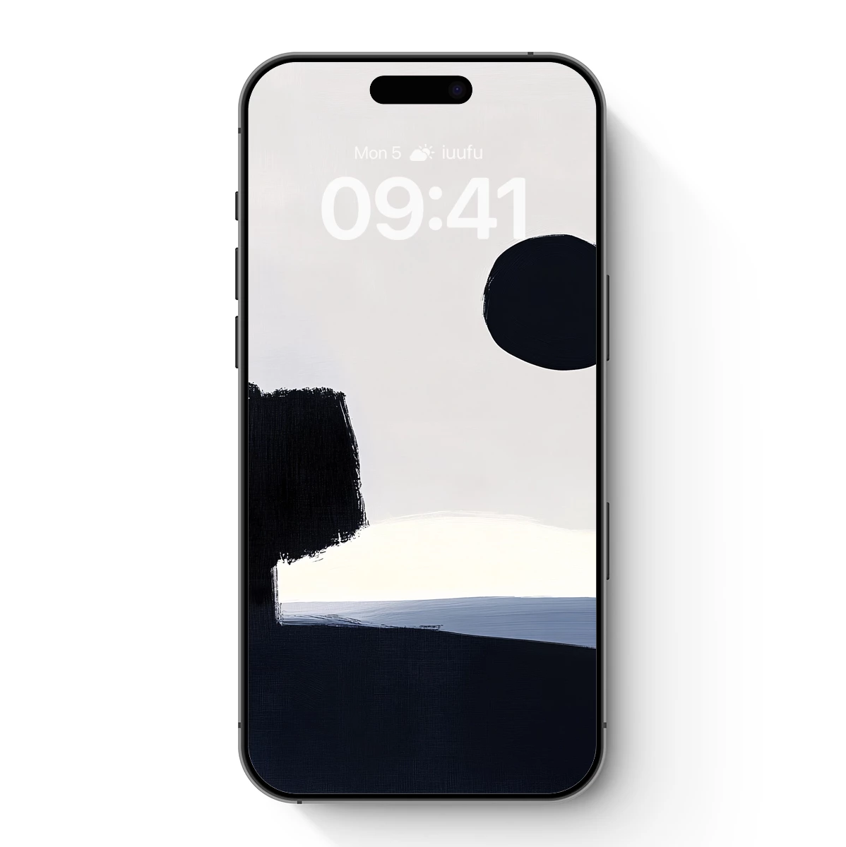 Eternal Solitude: Moonlit Tree Silhouette